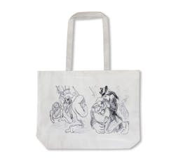 RITA ACKERMANN TOTE BAG: VERSION 1